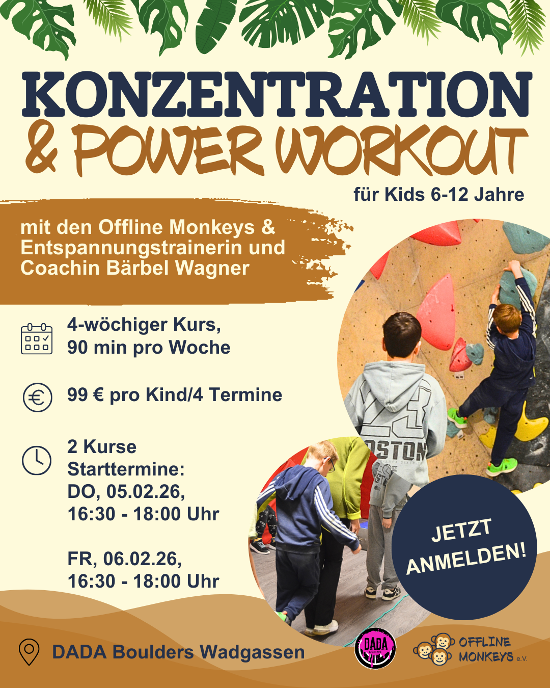 Konzentration und Power Workout